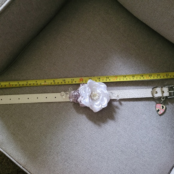 Dog Collar White Fun and Fancy Wedding Formal - Picture 4 of 8